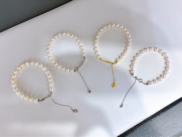 Akoya Baroque Pearl Bracelet | 5–6mm · Japanese Saltwater · Adjustable S925 Sterling Silver · Random Shipment
