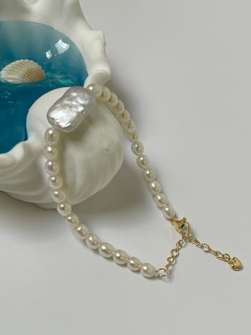 Freshwater Pearl Bracelet | 3–20mm · Adjustable Length · Anti-Oxidation Metal