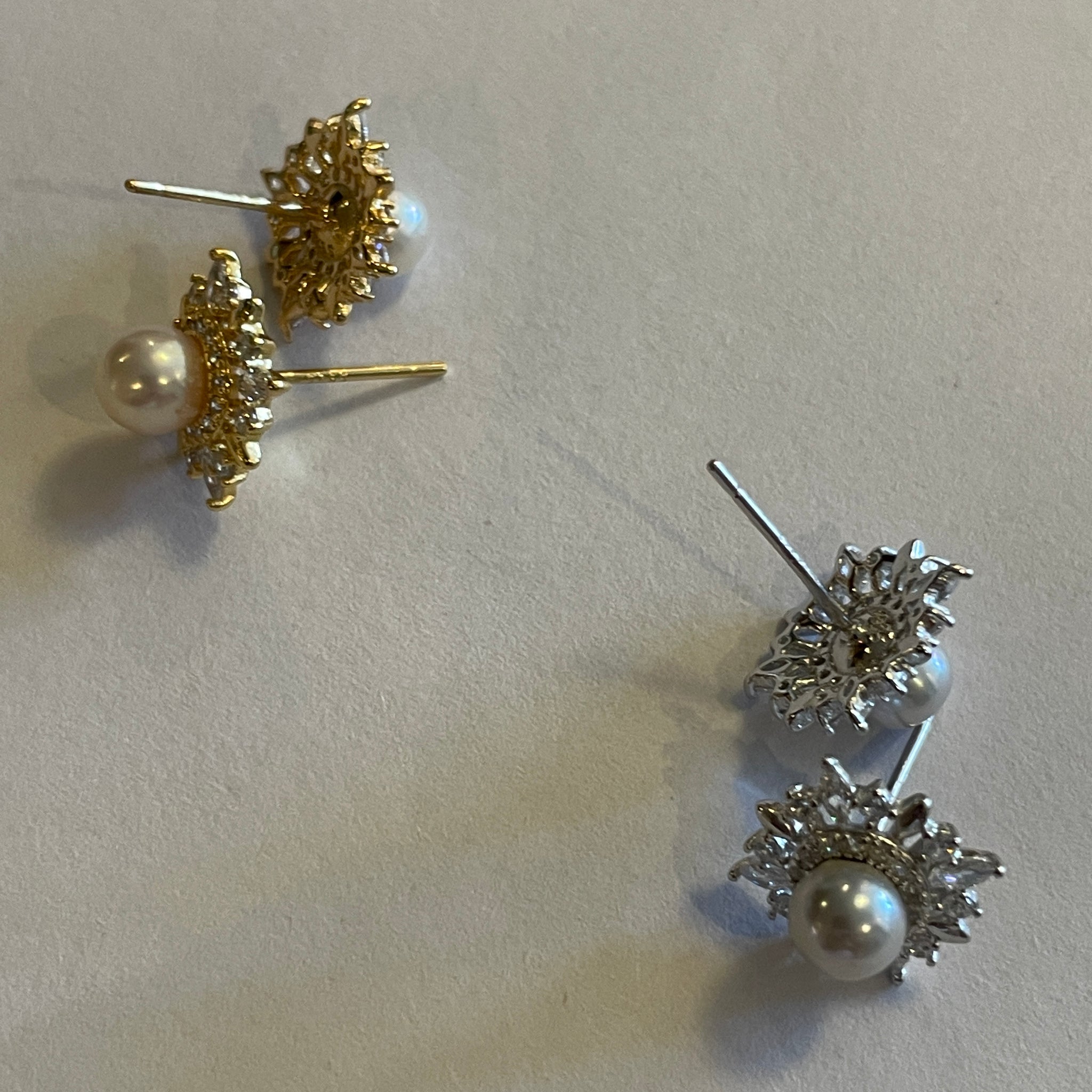 Vintage Akoya Pearl Earrings | ~5mm · Round · Strong Luster · S925 Sterling Silver