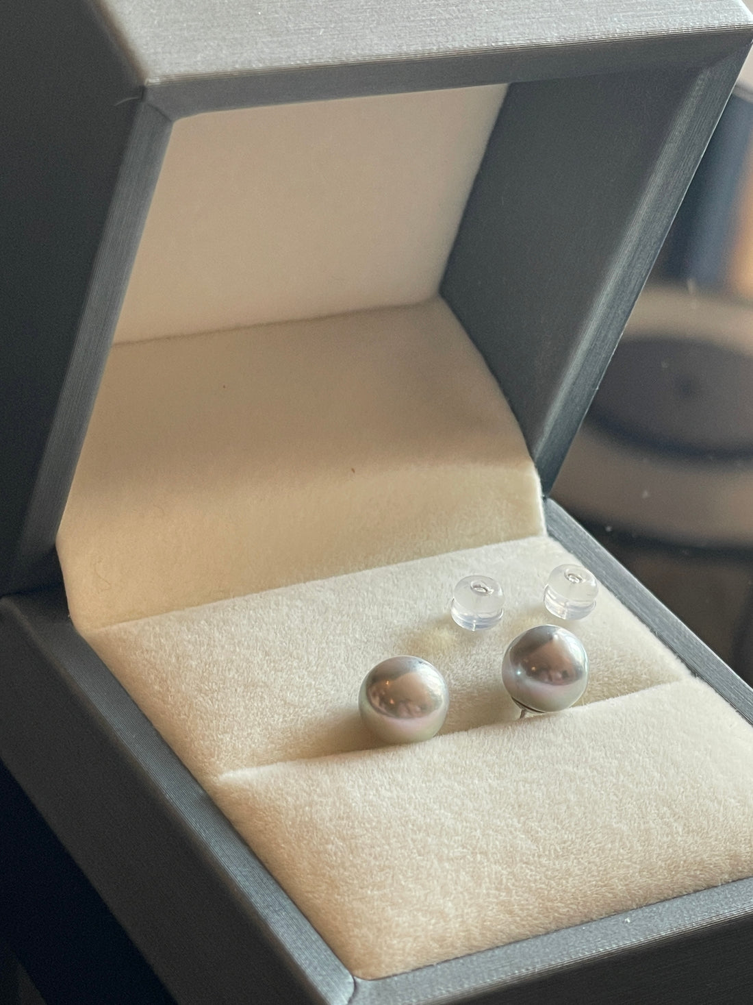 Akoya Saltwater Pearl Stud Earrings | 8–8.5mm Strong Luster · Minor Blemishes · Silver Posts · Great Value