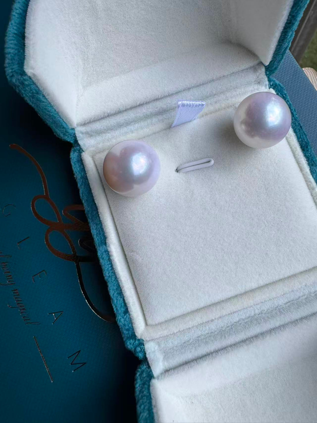 Large Freshwater Pearl Stud Earrings | 15–16mm Rare Size · Delicate Luster · Face-Slimming Effect