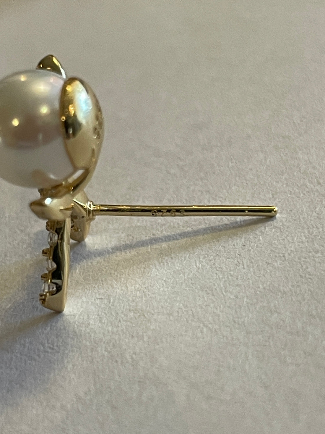 Starfish Design Akoya Pearl Earrings | 6–7mm · Round · Strong Luster · S925 Sterling Silver